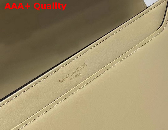 Saint Laurent Solferino Medium Satchel in Box Saint Laurent Leather Beige Replica