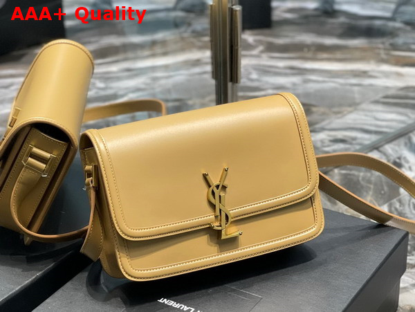 Saint Laurent Solferino Medium Satchel in Box Saint Laurent Leather Light Vanilla Replica