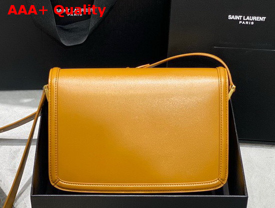 Saint Laurent Solferino Medium Satchel in Dark Sun Box Saint Laurent Leather Replica