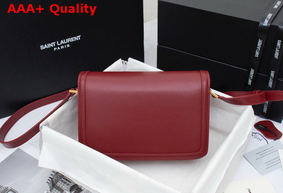 Saint Laurent Solferino Medium Satchel in Red Box Saint Laurent Leather Replica