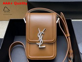 Saint Laurent Solferino Mini Bag in Smooth Leather Fox Replica