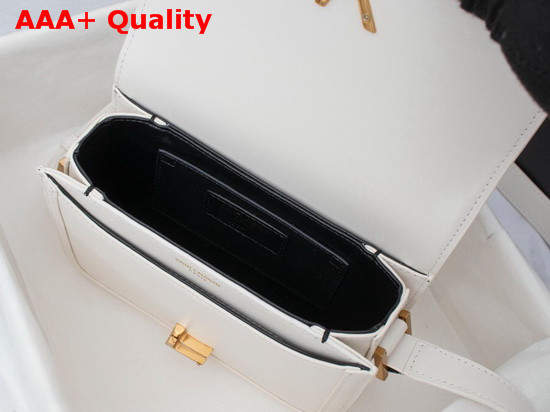 Saint Laurent Solferino Small Satchel in White Box Saint Laurent Leather Replica