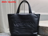 Saint Laurent Tote in Black Nappa Lambskin Replica