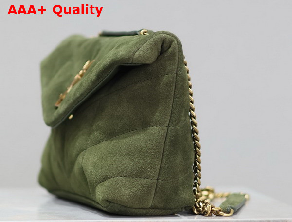 Saint Laurent Toy Puffer Bag in Oliver Suede Leather Replica