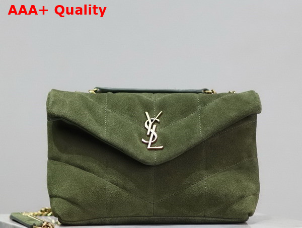 Saint Laurent Toy Puffer Bag in Oliver Suede Leather Replica