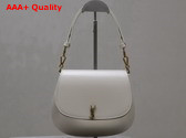 Saint Laurent Voltaire Top Handle Bag in Blanc Vintage Box Saint Laurent Leather Replica