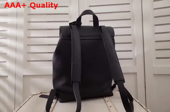 Saint Laurent Weicher Sac De Jour Rucksack Aus Schwarzem Narbenleder Black Replica