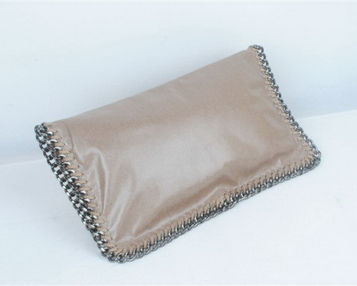 Pochette Pieghevole Falabella in Camoscio for Sale