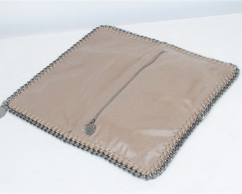 Pochette Pieghevole Falabella in Camoscio for Sale