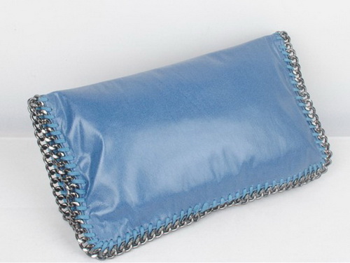 Falabella Evening Clutch in Blue for Sale