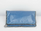 Falabella Evening Clutch in Blue for Sale