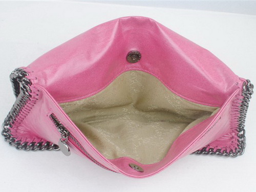 Falabella Foldover Clutch in Pink for Sale