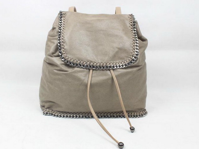 Stella Falabella Backpack Khaki for Sale