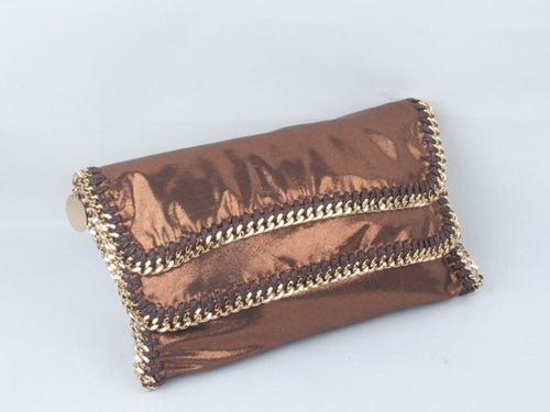 Stella McCartney Clutch Aged Brass for Sale