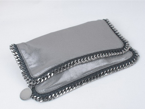 Stella McCartney Pochette Pieghevole Falabella In Camoscio for Sale