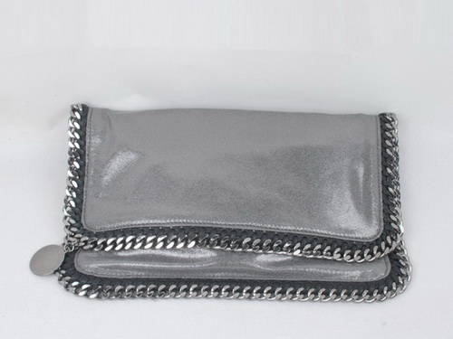 Stella McCartney Pochette Pieghevole Falabella In Camoscio for Sale