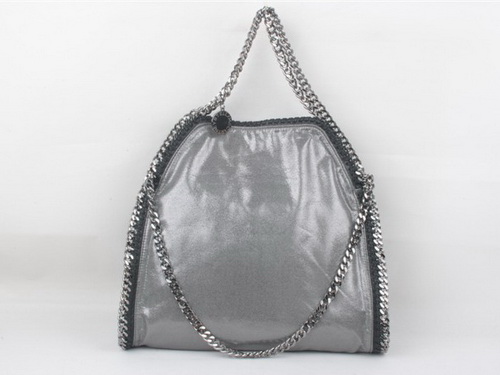 Stella McCartney Falabella Foldover Tote Silver for Sale