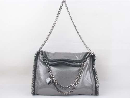 Stella McCartney Falabella Foldover Tote Silver for Sale