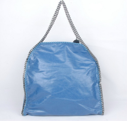 Stella McCartney Falabella Large Tote in Blue for Sale