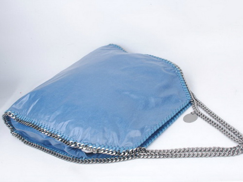 Stella McCartney Falabella Large Tote in Blue for Sale