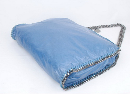 Stella McCartney Falabella Large Tote in Blue for Sale