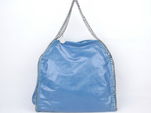 Stella McCartney Falabella Large Tote in Blue for Sale