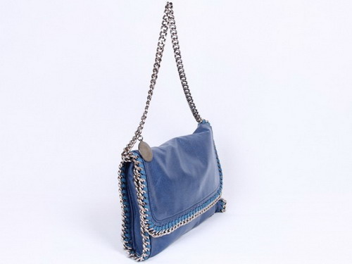 Stella McCartney Falabella Shoulder Bag Blue for Sale