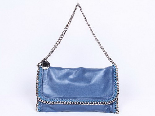 Stella McCartney Falabella Shoulder Bag Blue for Sale