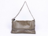 Stella McCartney Falabella Shoulder Bag Khaki for Sale