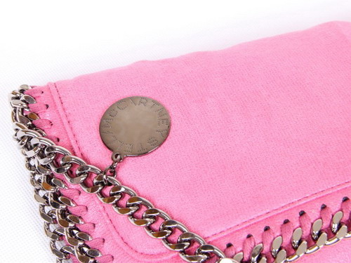 Stella McCartney Falabella Shoulder Bag Pink for Sale