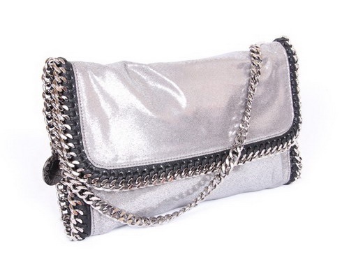 Stella McCartney Falabella Shoulder Bag Silver for Sale