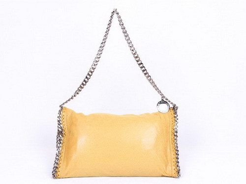 Stella McCartney Falabella Shoulder Bag Yellow for Sale