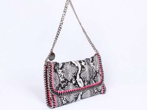 Stella McCartney Faux Python Falabella Shoulder Bag for Sale