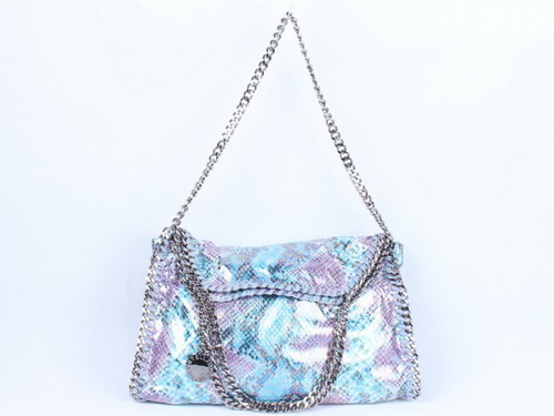 Stella McCartney Faux Python Falabella Tote Bag for Sale