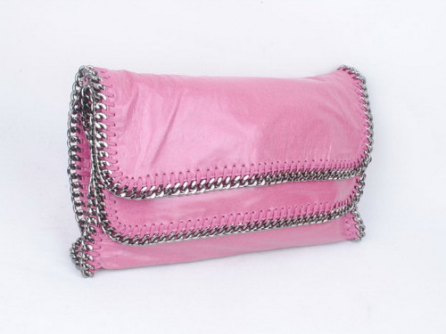 Stella McCartney Foldover Clutch Pink for Sale