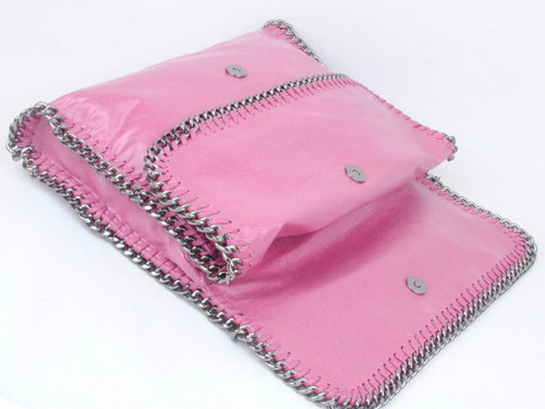 Stella McCartney Foldover Clutch Pink for Sale