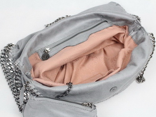 Stella McCartney Large Tote Light Grey Leather for Sale