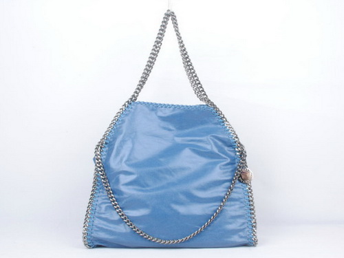 Stella McCartney Medium Foldover Tote Blue for Sale