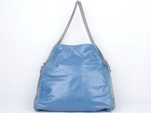 Stella McCartney Medium Foldover Tote Blue for Sale