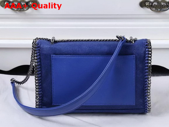 Stella Mccartney Falabella Blue Chain Shoulder Bag Replica