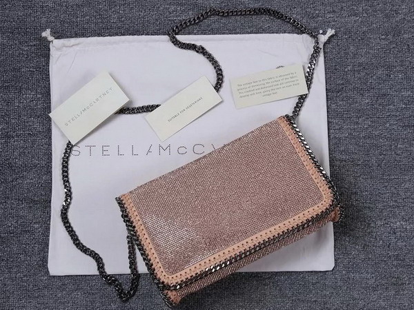 Stella Mccartney Falabella Cristal Stones Cross Body Bag in Powder for Sale