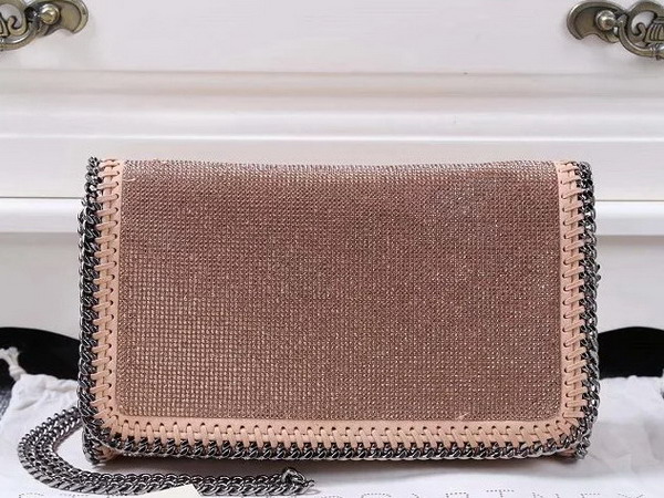 Stella Mccartney Falabella Cristal Stones Cross Body Bag in Powder for Sale