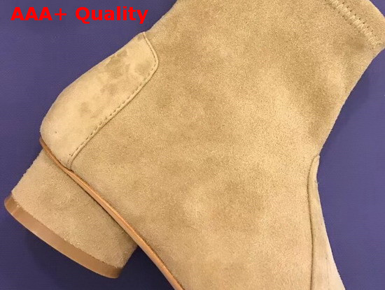 Stuart Weitzman Margot Bootie in Light Brown Suede Replica