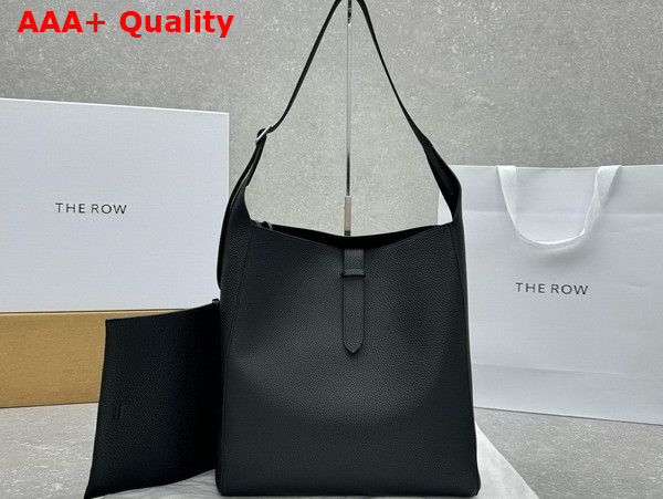 The Row Blake Hobo in Black Leather Replica