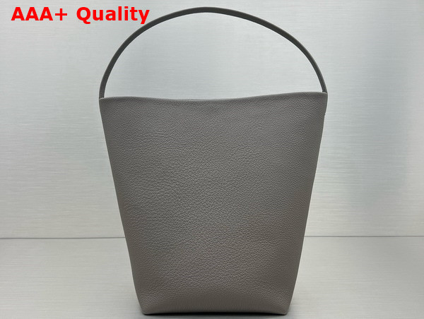 The Row Medium N S Park Tote in Grey Leather Replica