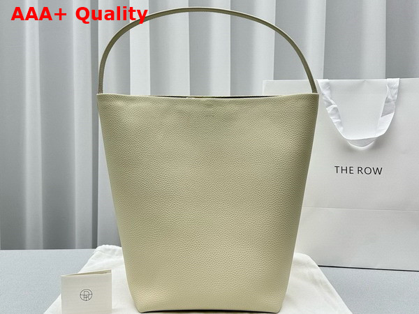 The Row Medium N S Park Tote in Ivory Leather Replica