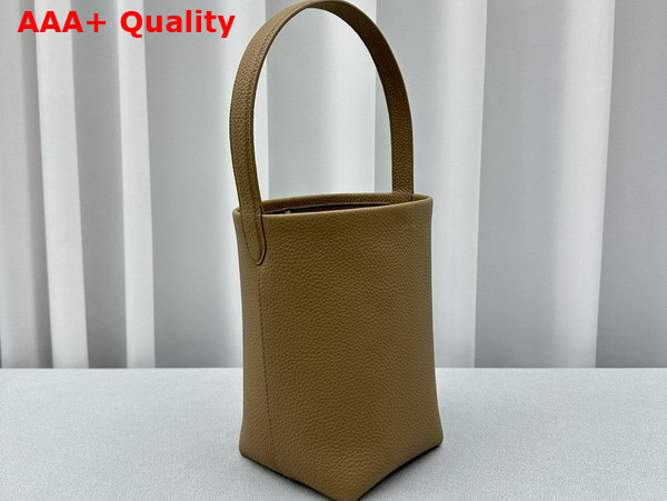 The Row Small N S Park Tote in Beige Leather Replica