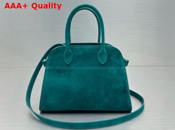 The Row Soft Margaux 10 Bag in Cyprus Suede Leather Replica