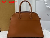 The Row Soft Margaux 15 Bag in Cuir Smooth Saddle Leather Replica