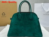 The Row Soft Margaux 15 Bag in Cyprus Suede Leather Replica